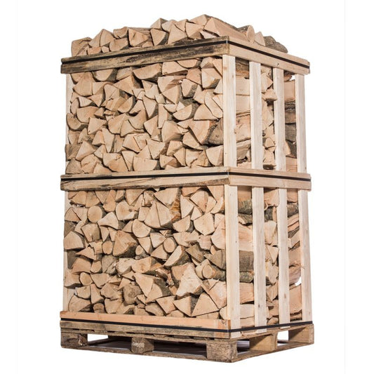 Brandhout – 50 cm – Gemengd hardhout – Pallet 2 m3 – 2,5 kubieke meter