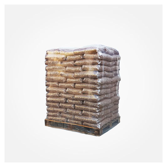 Hele pallet houtpellets: De Lange ECO houtpellets