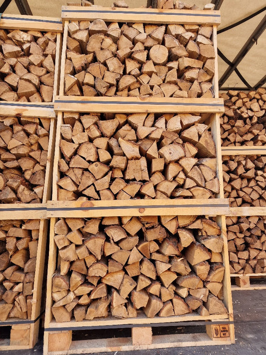 Haardhout ovengedroogd Eiken pallet ca 2 m2 ca 30-33cm